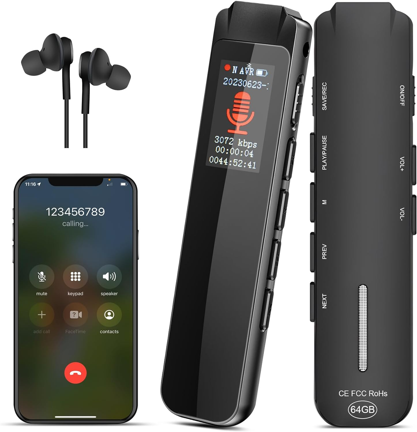 digital voice recorder main image